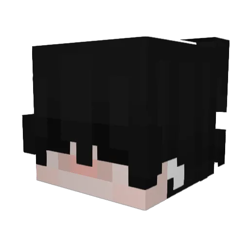 silasjosehunt Minecraft avatar head, 3D render