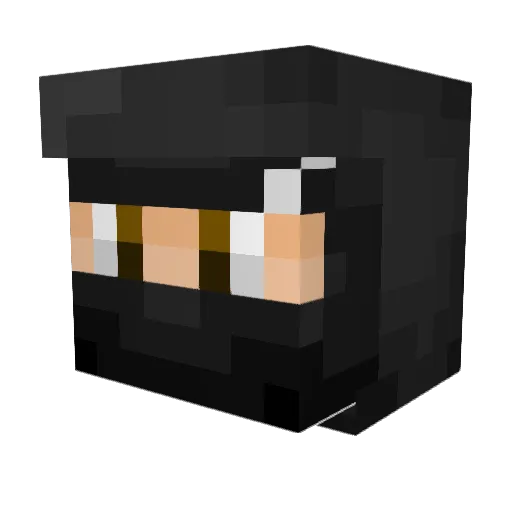 silbara45 Minecraft avatar head, 3D render