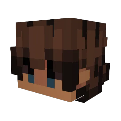 silent12367 Minecraft avatar head, 3D render