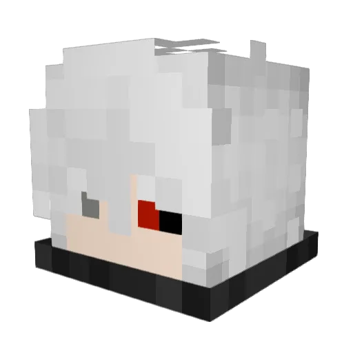 silent18673 Minecraft avatar head, 3D render