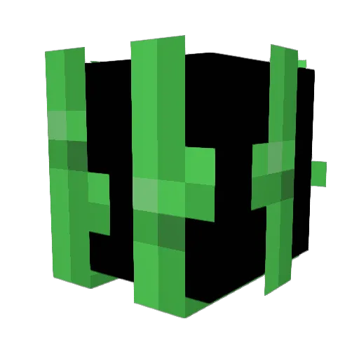 silentbagel Minecraft avatar head, 3D render