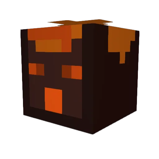 silentcorpse Minecraft avatar head, 3D render