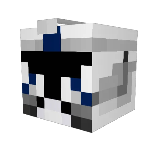 silentraven197 Minecraft avatar head, 3D render