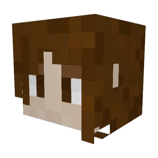 silentsniper3 Minecraft avatar head, 3D render