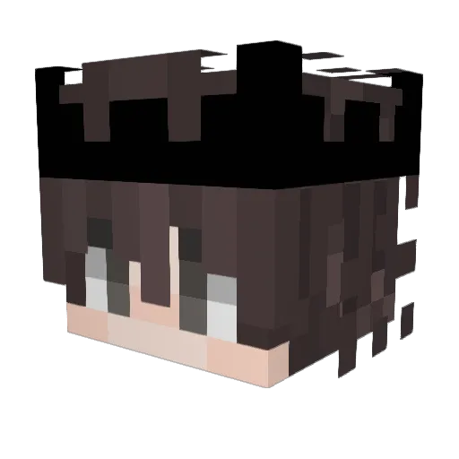 silentstorm34 Minecraft avatar head, 3D render