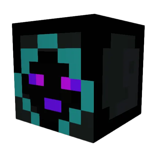 silentwarrior19 Minecraft avatar head, 3D render