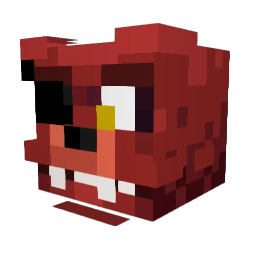 silhy555 Minecraft avatar head, 3D render