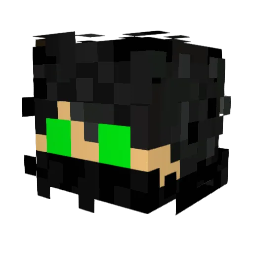 sillie993 Minecraft avatar head, 3D render
