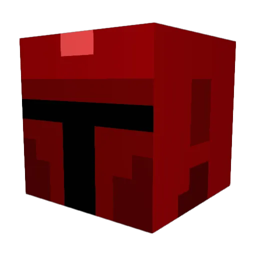 sillimaito Minecraft avatar head, 3D render