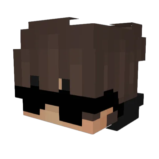 sillodegamer4 Minecraft avatar head, 3D render