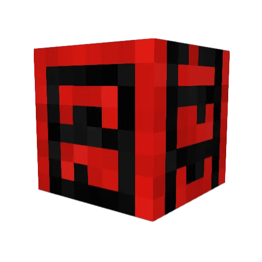 sillyando Minecraft avatar head, 3D render