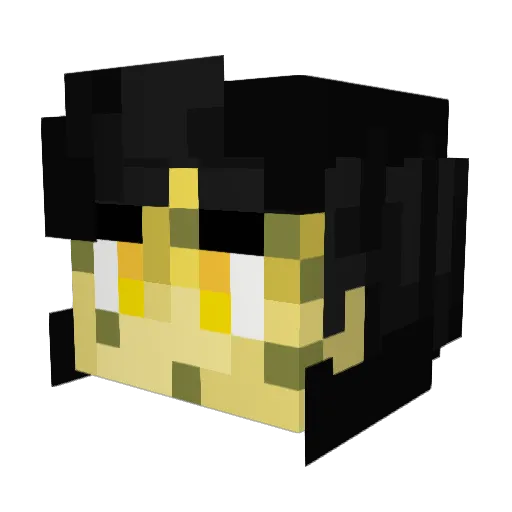 sillybillycrazy Minecraft avatar head, 3D render