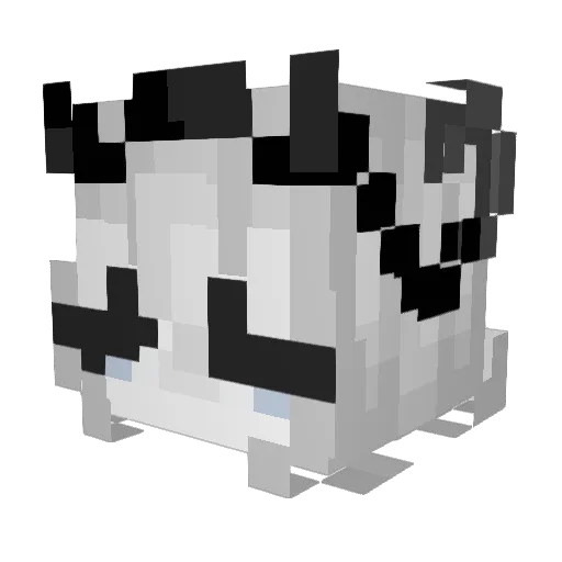 sillyepicface Minecraft avatar head, 3D render