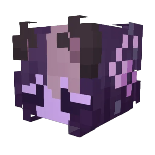 sillymilena Minecraft avatar head, 3D render
