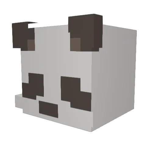 sillymilly52 Minecraft avatar head, 3D render