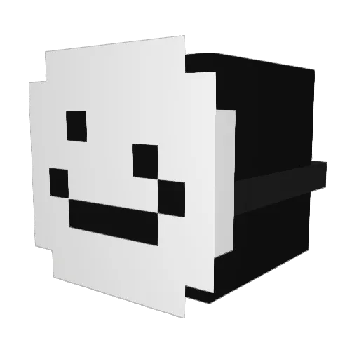 sillymonky_ Minecraft avatar head, 3D render
