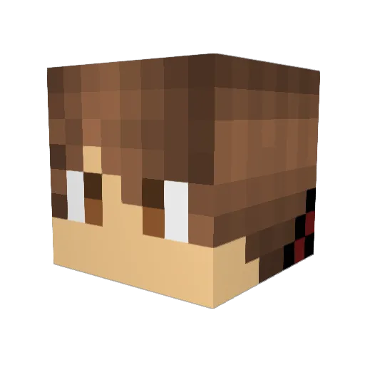 sillypilly185 Minecraft avatar head, 3D render