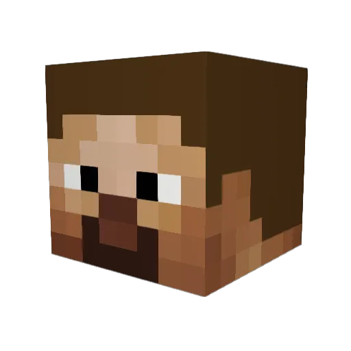 sillysammy3312 Minecraft avatar head, 3D render