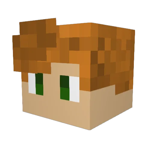 sillywilly7538 Minecraft avatar head, 3D render