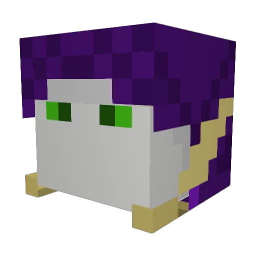 silo8910 Minecraft avatar head, 3D render