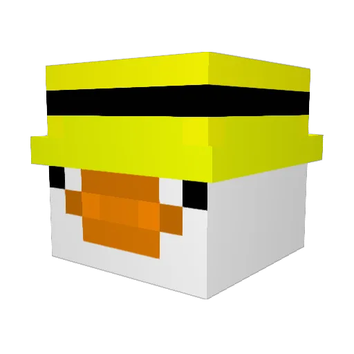 silverado116 Minecraft avatar head, 3D render