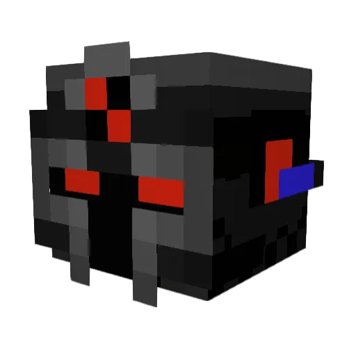 silverfox26262 Minecraft avatar head, 3D render