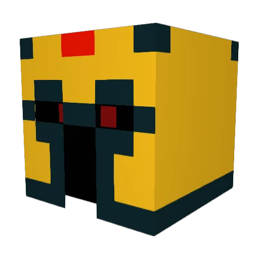 silverlayne Minecraft avatar head, 3D render