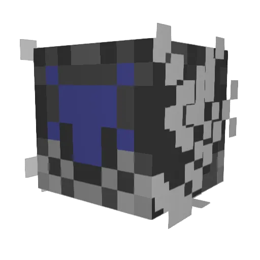 silverness760 Minecraft avatar head, 3D render