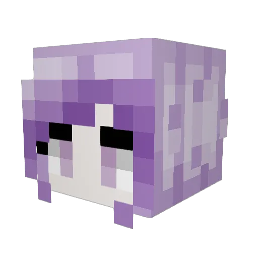 silverstreak24 Minecraft avatar head, 3D render