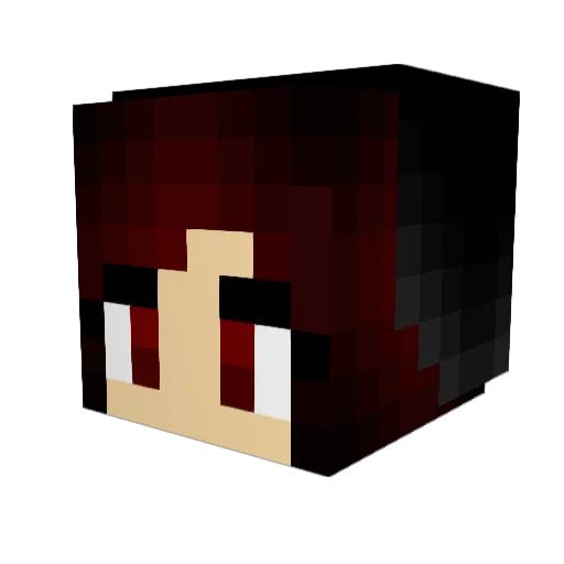 silverthunder32 Minecraft avatar head, 3D render