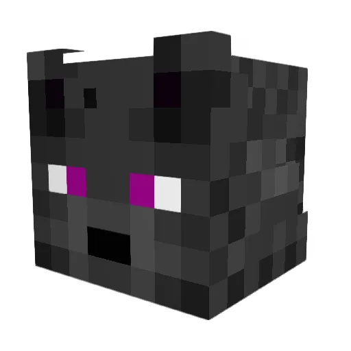 silvertom11 Minecraft avatar head, 3D render