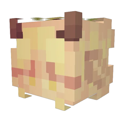 silvxrchisel Minecraft avatar head, 3D render