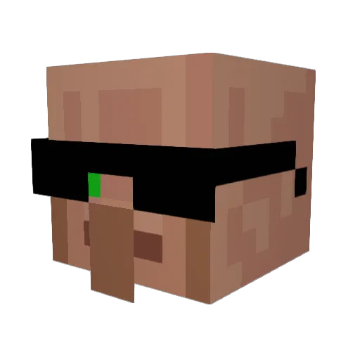 sim0nas Minecraft avatar head, 3D render