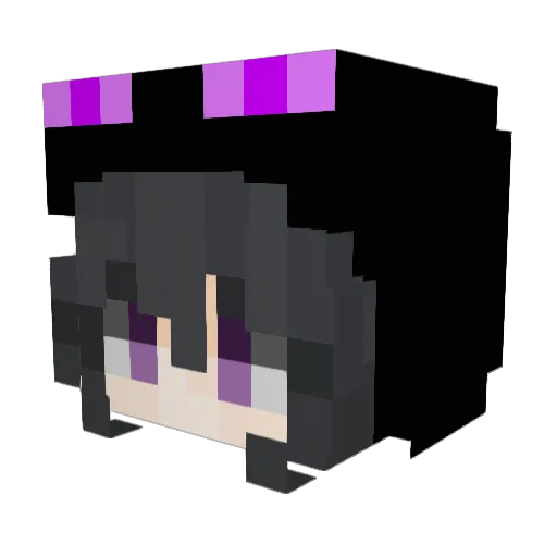 sima0502 Minecraft avatar head, 3D render