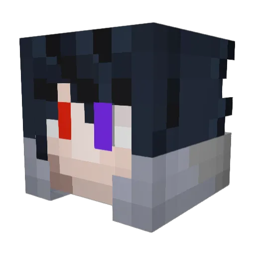 simar57 Minecraft avatar head, 3D render