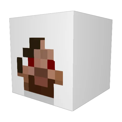 simen225 Minecraft avatar head, 3D render