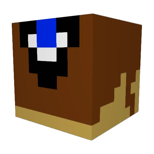 simensSmegcheese Minecraft avatar head, 3D render