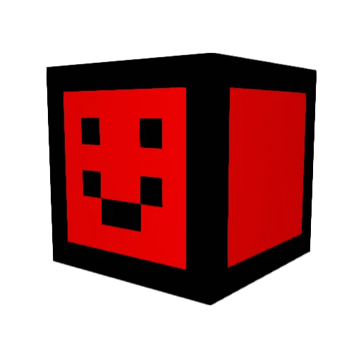 simka32 Minecraft avatar head, 3D render