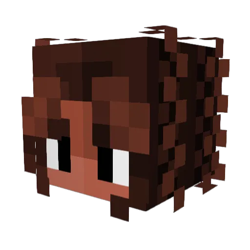 simmy004 Minecraft avatar head, 3D render