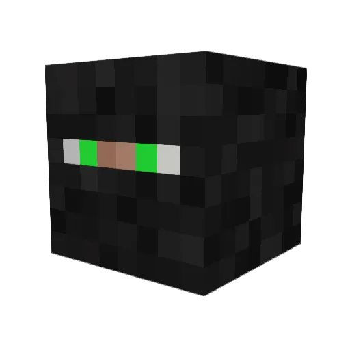 simocas108e Minecraft avatar head, 3D render