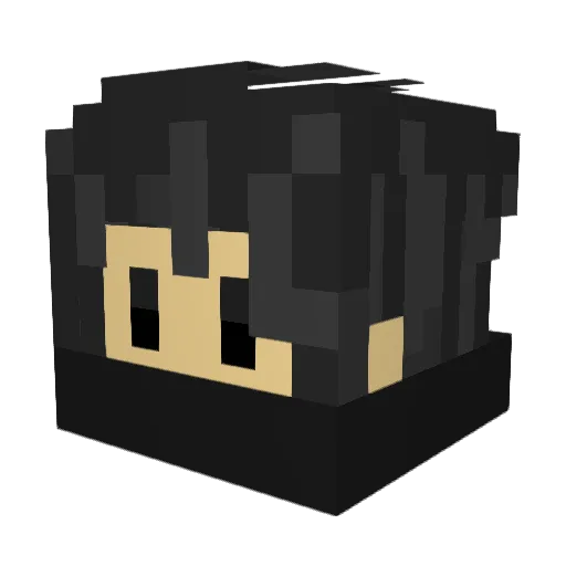 simon080808 Minecraft avatar head, 3D render