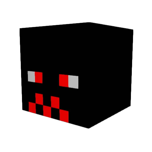simon1396 Minecraft avatar head, 3D render