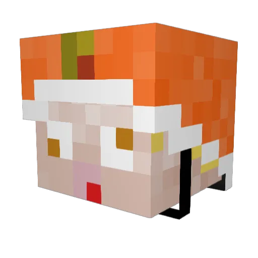 simon29356 Minecraft avatar head, 3D render