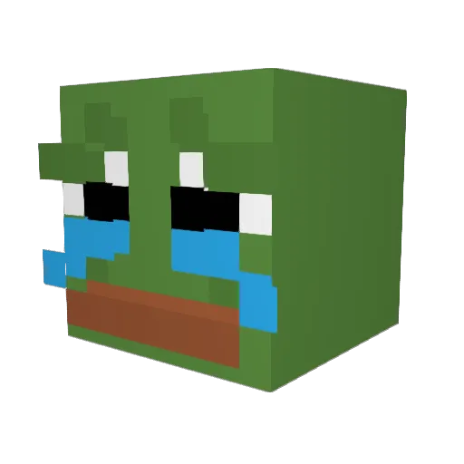 simon361 Minecraft avatar head, 3D render