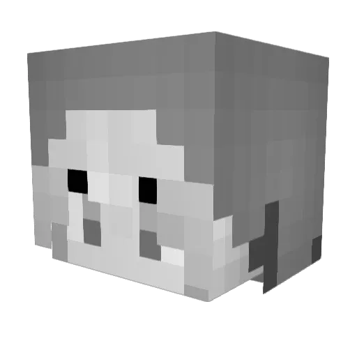 simon97438 Minecraft avatar head, 3D render