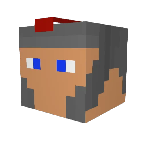 simon99Hun Minecraft avatar head, 3D render