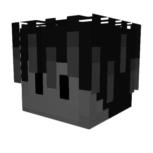 simon_CI Minecraft avatar head, 3D render