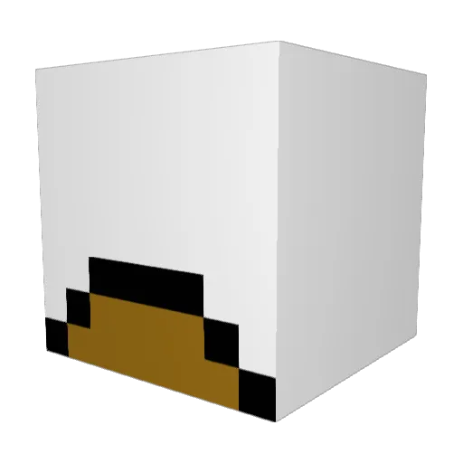 simonbebe67 Minecraft avatar head, 3D render
