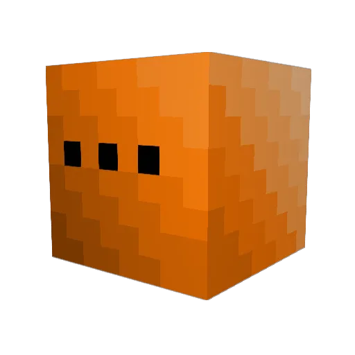 simoncontilde Minecraft avatar head, 3D render
