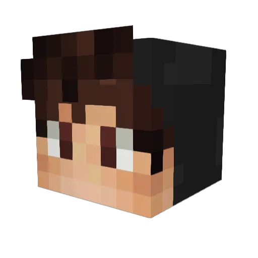 simone_db Minecraft avatar head, 3D render